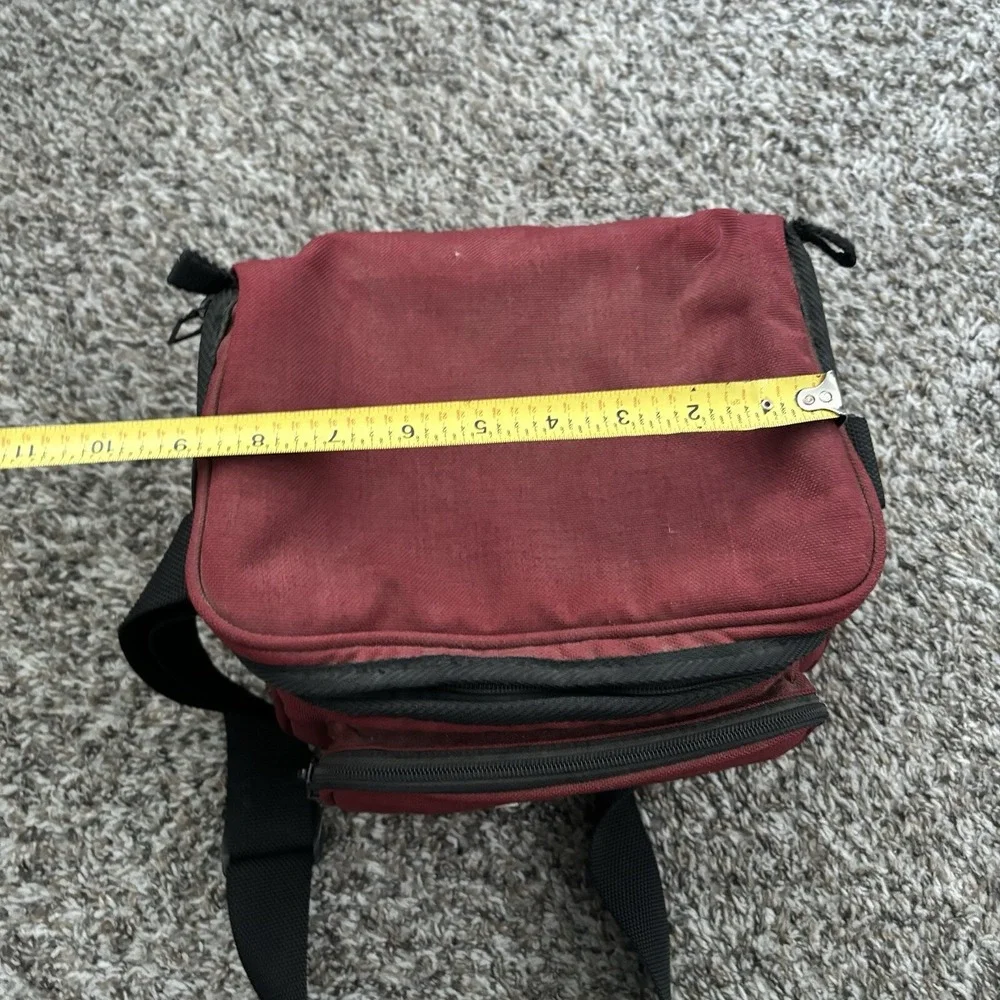 Vtg‎ Combined Products Corp CPC Padded Camera Case Carry Bag Red 10